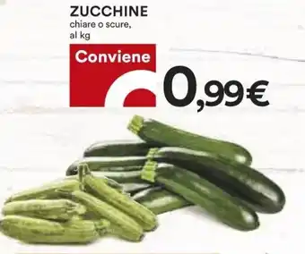 Coop Zucchine Chiare o Scure offerta