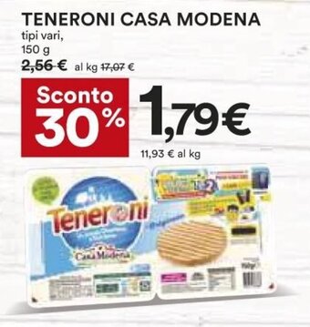 Coop Teneroni Casa Modena 150 g offerta