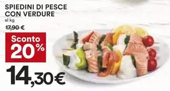 Coop Spiedini di Pesce Con Verdure offerta