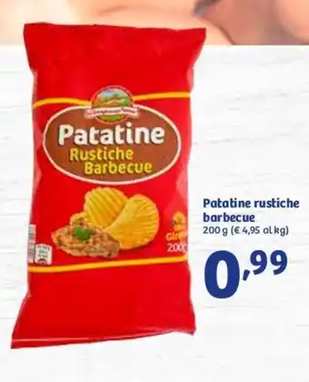Patatine Rustiche Barbecue 200g