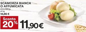 Scamorza Bianca o Affumicata Circa 400 g.