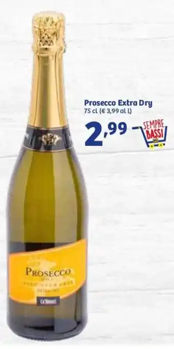 In'S Mercato Prosecco Extra Dry 75cl offerta