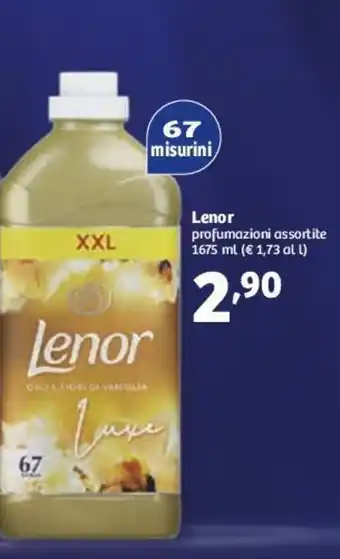 In'S Mercato Lenor 1675ml offerta