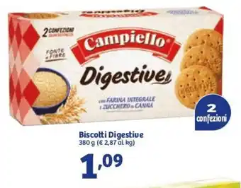 In'S Mercato Biscotti Digestive 380g offerta