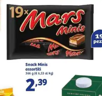 Snack Minis Assortiti 366g