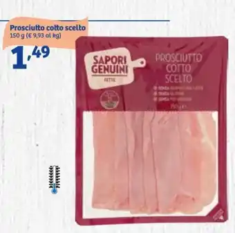 In'S Mercato Prosciutto cotto scelto 150g offerta