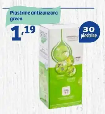 Piastrine antizanzara green 30 piastrine