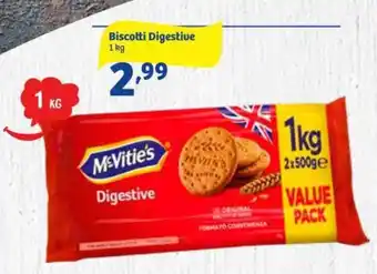 In'S Mercato Biscotti Digestive 1 kg offerta