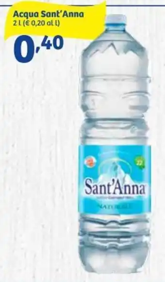 In'S Mercato Sant'Anna Acqua 2 l offerta