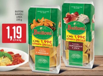 Supermercati Piccolo Buitoni Ravioli Linea 230 g offerta