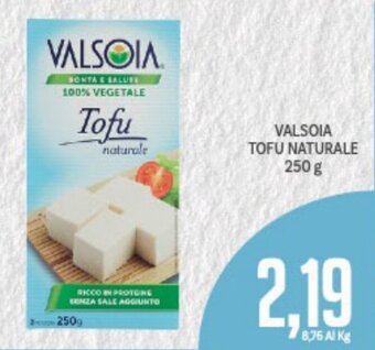 Supermercati Piccolo Valsoia Tofu Naturale 250 g offerta