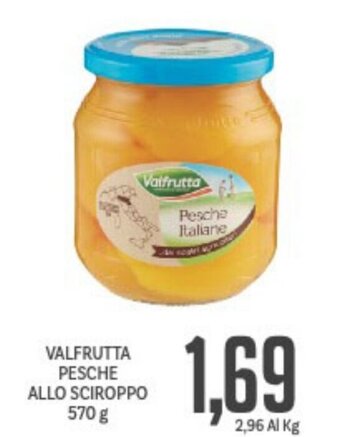 Supermercati Piccolo Valfrutta Pesche Allo Sciroppo 570 g offerta
