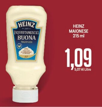 Supermercati Piccolo Heinz Maionese 215 ml offerta