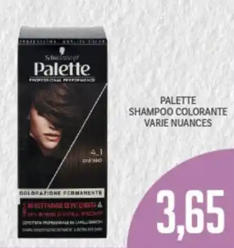 Supermercati Piccolo Palette Shampoo Colorante Varie Nuances offerta