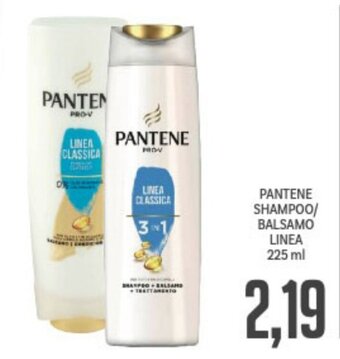Supermercati Piccolo Pantene Shampoo/Balsamo Linea 225 ml offerta