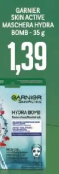 Supermercati Piccolo Garnier Skin Active Maschera Hydra Bomb 35 g offerta