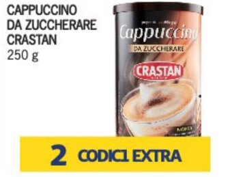 Crastan Cappuccino Da Zuccherare 250 g