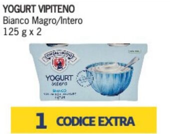 Supermercati Piccolo Vipiteno Yogurt Bianco Magro/Intero 125 g x 2 offerta