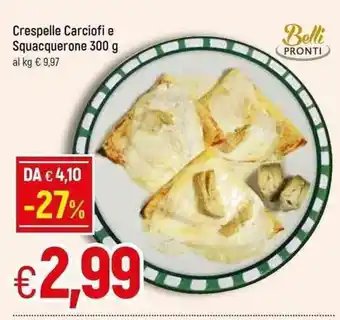 Famila Crespelle Carciofi e Squacquerone 300g offerta