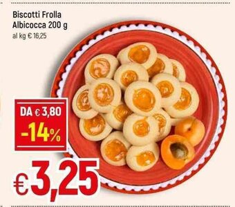 Famila Biscotti Frolla Albicocca 200g offerta