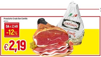 Famila Prosciutto Crudo Don Camillo offerta