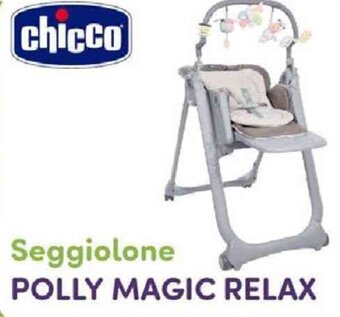 B di Bimbi Chicco Seggiolone Polly Magic Relax offerta