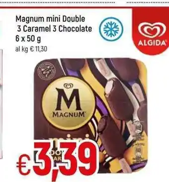 Famila Magnum mini Double 3 Caramel 3 Chocolate 6 x 50g offerta