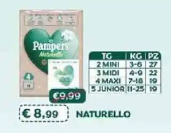 B di Bimbi Pampers Naturello offerta