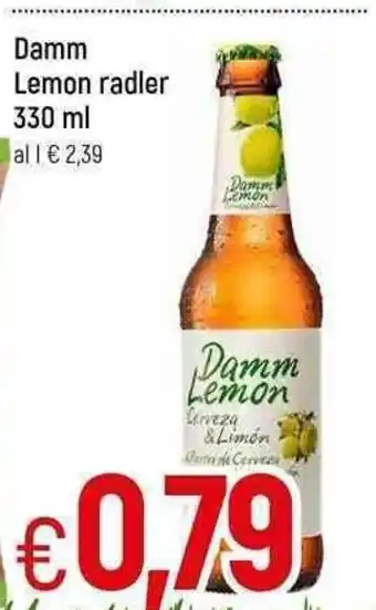 Famila Damm Lemon radler 330ml offerta