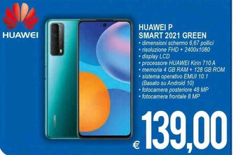 MD Discount Huawei P Smart 2021 Green offerta