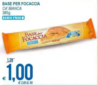 MD Discount Base Per Focaccia 385g offerta