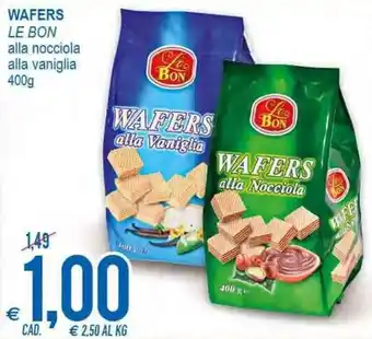MD Discount Wafers Le Bon 400g offerta