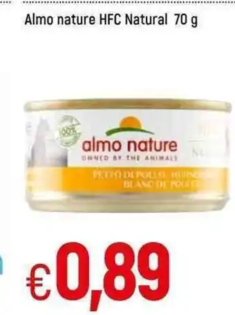 Famila Almo nature HFC Natural 70g offerta