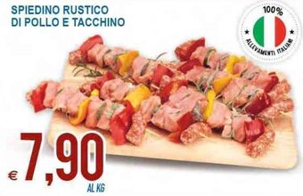 MD Discount Spiedino Rustico Di Pollo E Tacchino offerta