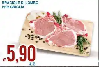 MD Discount Braciole Di Lombo Per Griglia offerta