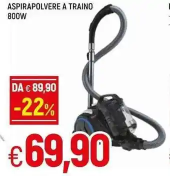 Famila Aspirapolvere a Traino 800W offerta