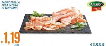 MD Discount Pagnottella Fesa Intera Di Tacchino offerta