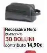 Ciak Roncato Necessaire Nero 30 Bollini 24x12x10cm