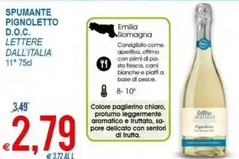 MD Discount Spumante Pignoletto D.O.C offerta