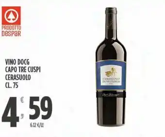 Despar Vino docg capo tre cuspi cerasuolo offerta