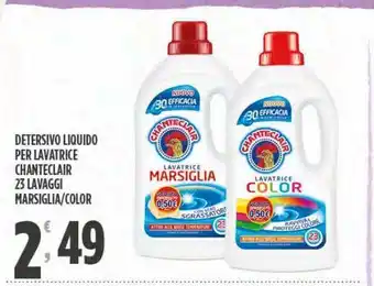 Despar Detersivo liquido per lavatrice chanteclair offerta