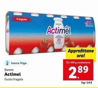 Lidl Actimel offerta