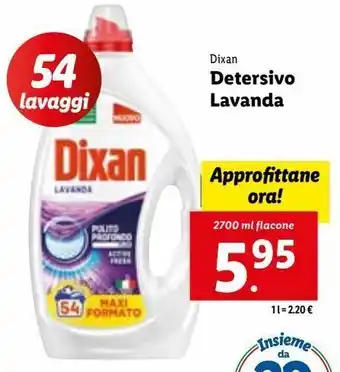 Lidl Detersivo lavanda offerta