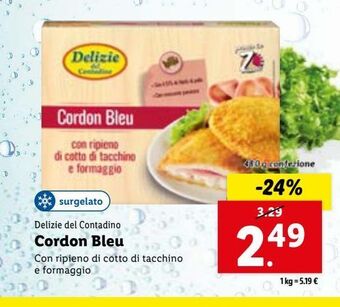 Lidl Cordon bleu offerta
