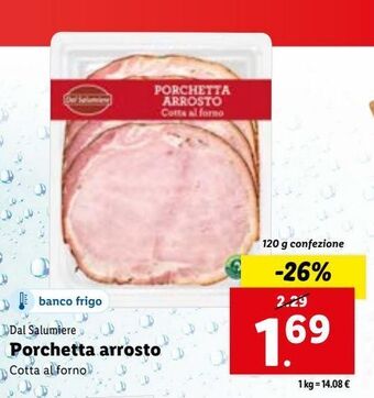 Lidl Porchetta arrosto offerta