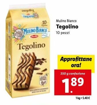 Mulino bianco tegolino