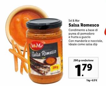 Lidl Salsa romesco offerta