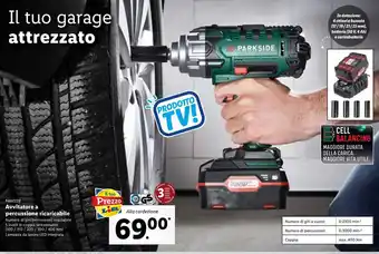 Lidl Avvitatore e percussione ricaricabile offerta