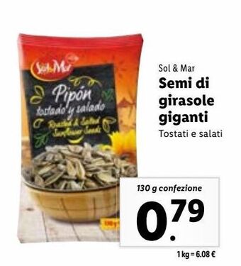 Lidl Semi di girasole giganti offerta