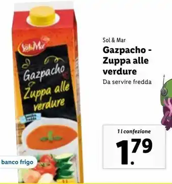 Lidl Gazpacho - zuppa alle verdure offerta